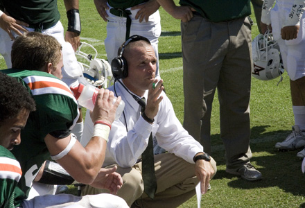 Andy Ankeny served four seasons as Leopard head coach
