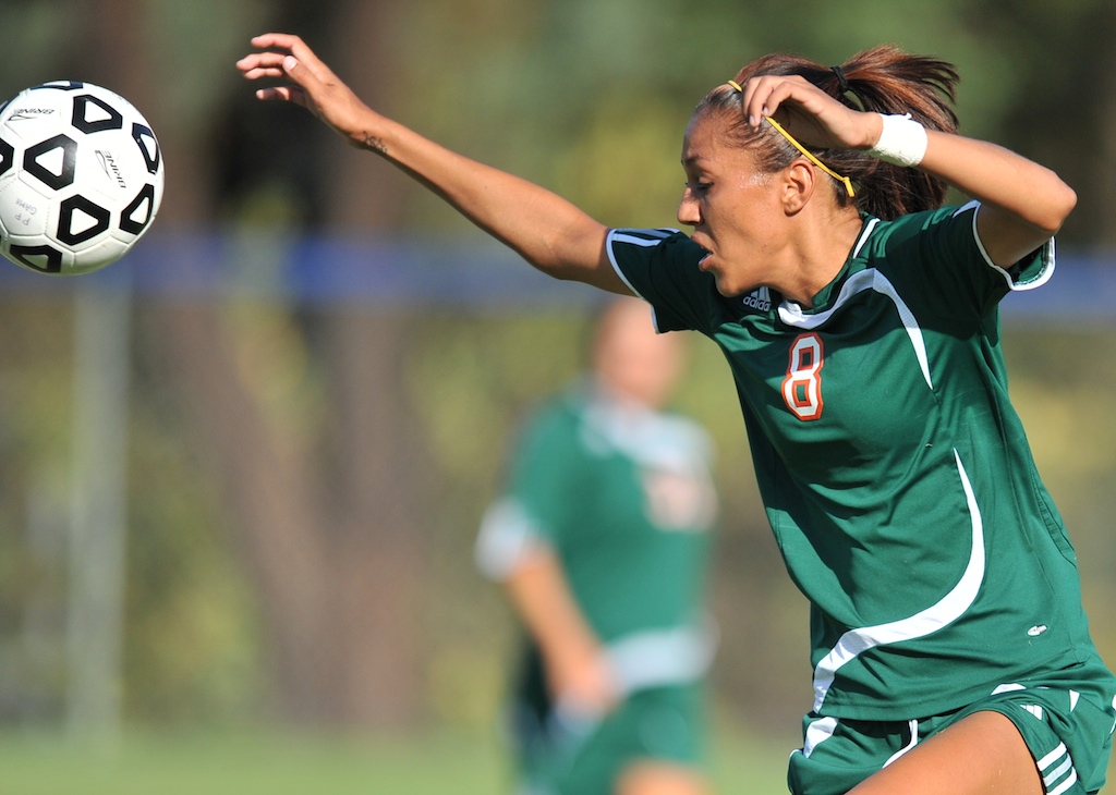 Falisha Ramirez scored two goals against Wheaton to give her a total of 14 on the season (Adam Kazub photo)