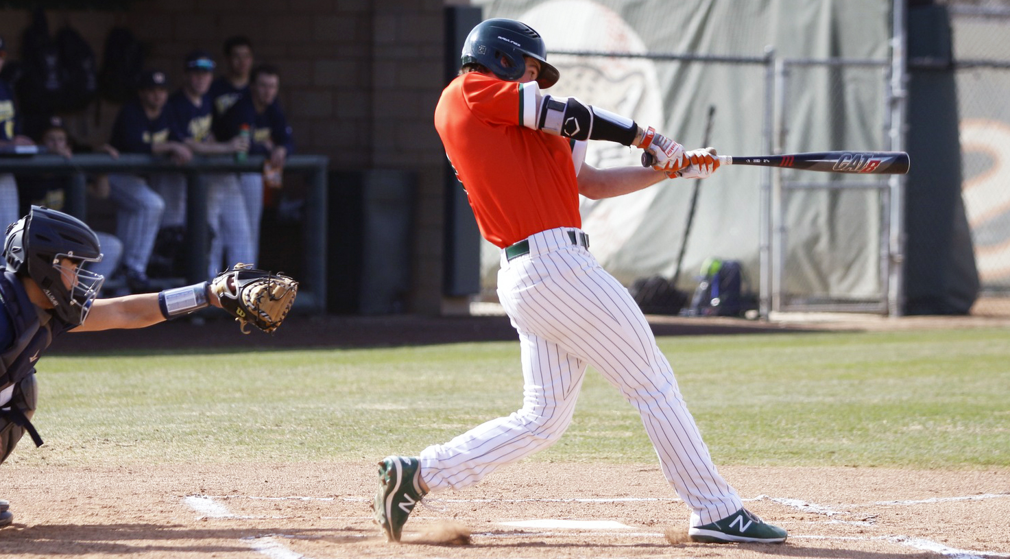 Baseball Rallies Late to Complete Sweep