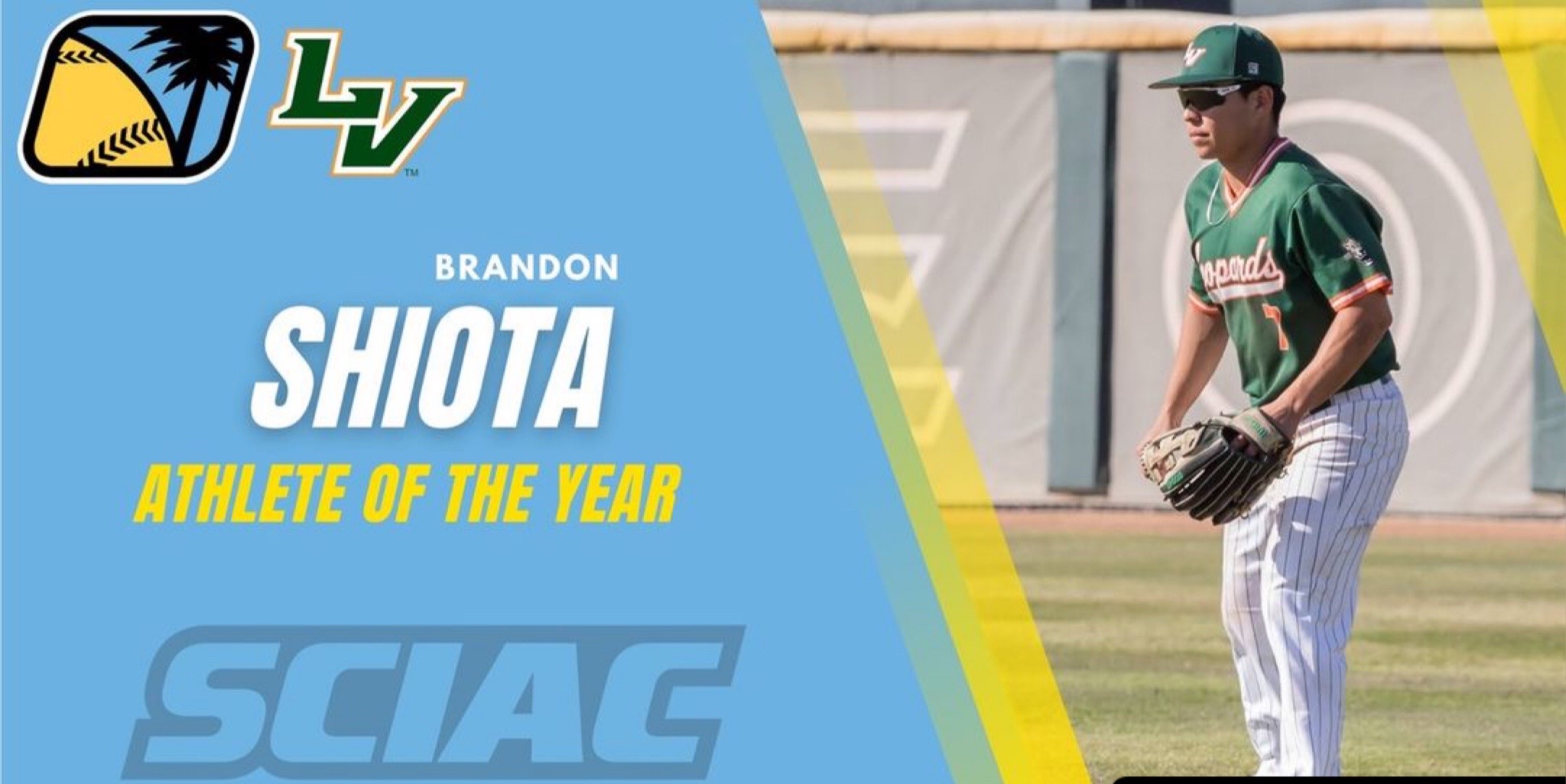 Brandon Shiota Named 2022 SCIAC Athlete Of The Year And Tanner Siffert Wins Character Award; Five Leopards Earn All Conference Honors