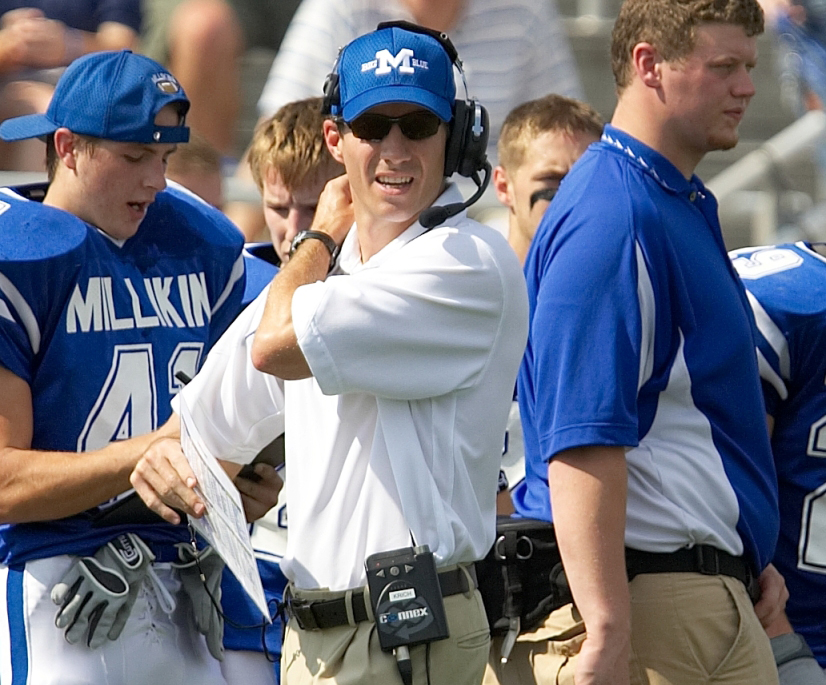 Christopher Krich was a part of four conference championship teams while at Millikin and Lakeland