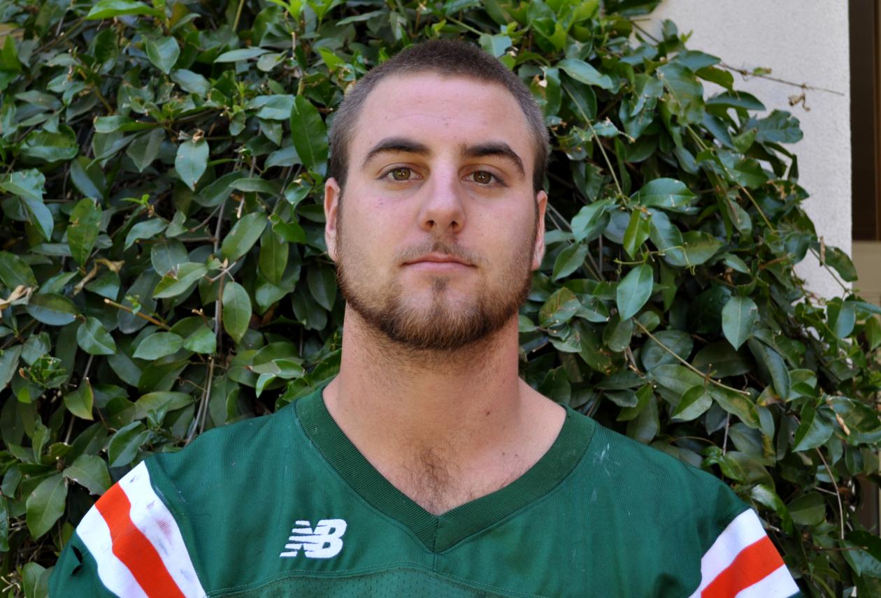 Christian Winnewisser completed 20 of 51 passes for 205 yards against the Stags
