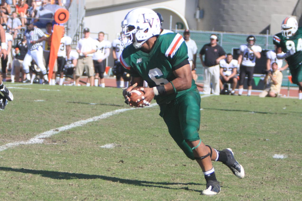 Filip Marcelin collected 12 total tackles and one interception against Oxy