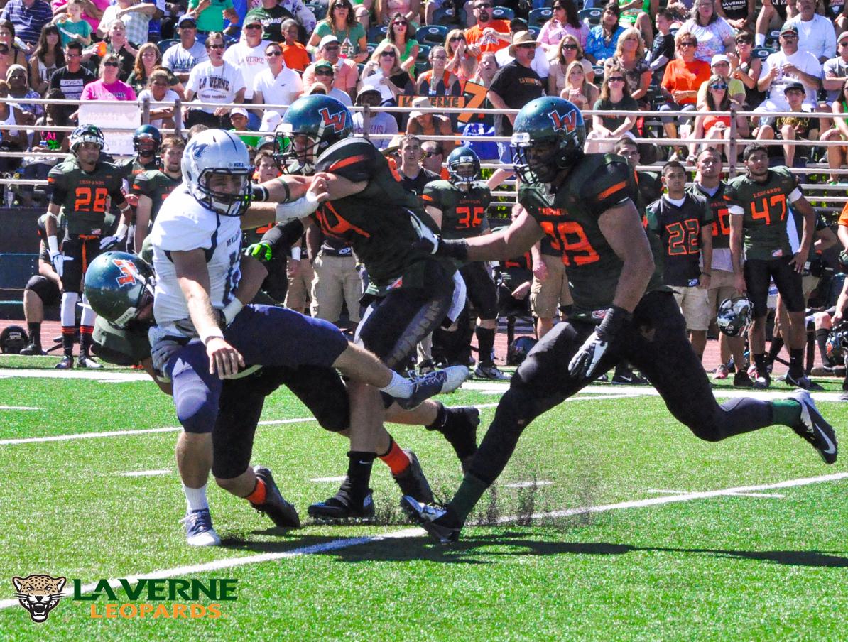 Leopard football team endures loss in home opener