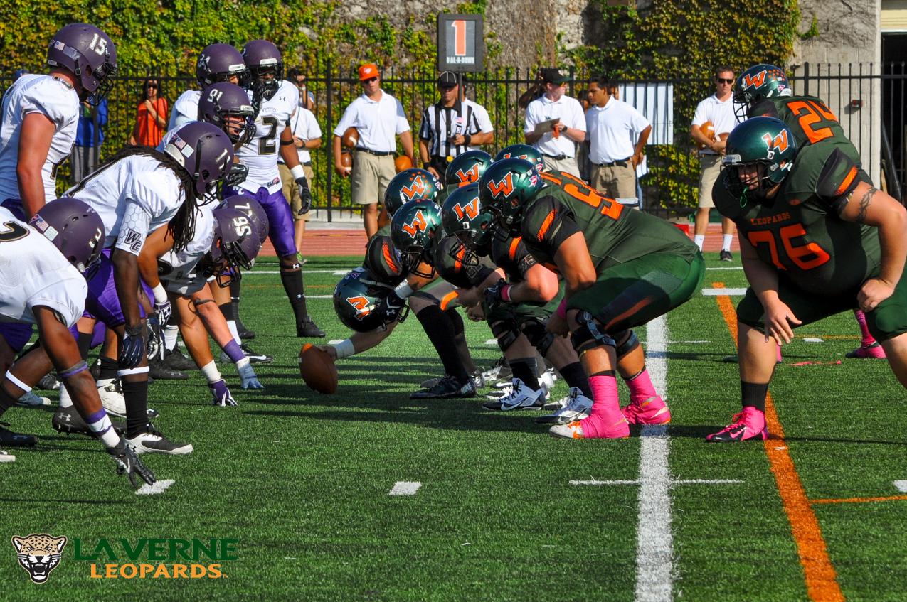Leopards battle with Occidental in football season finale