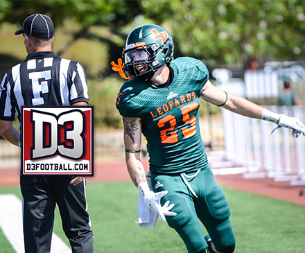 Lilly Named to D3football.com Team of the Week