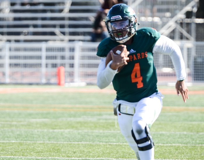 Football runs past Chapman, wins 49-42