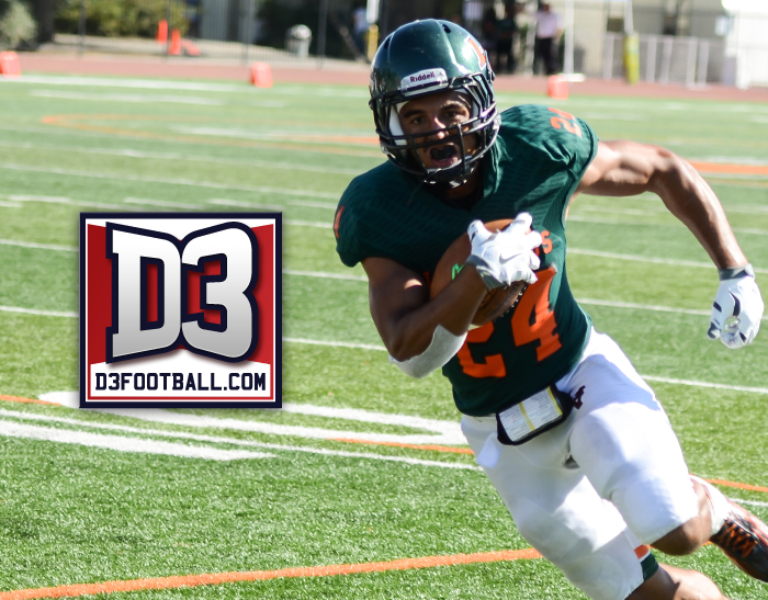 Sparks-Jackson named D3football.com First Team All-Region