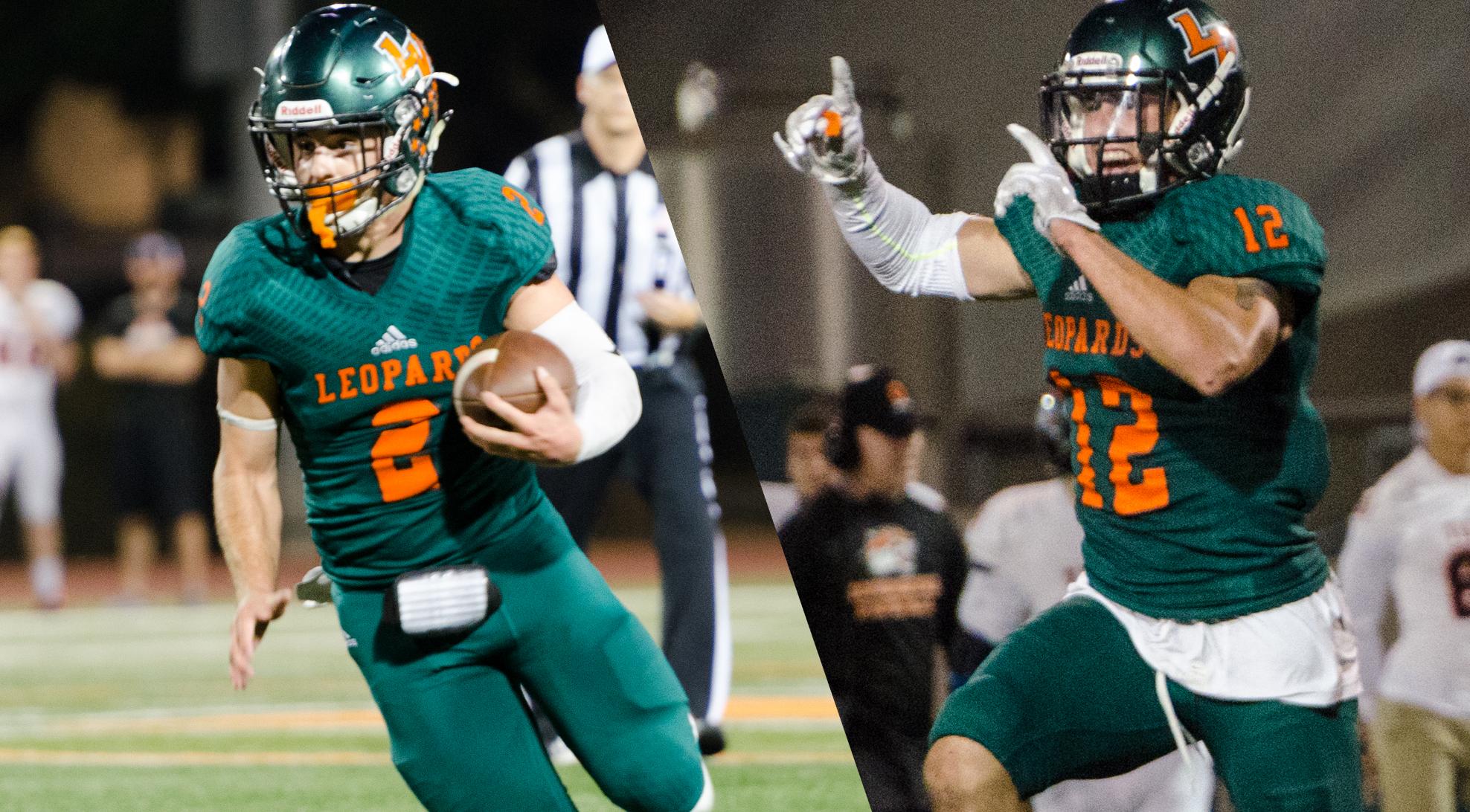 Parent, Ferraro named to D3football.com Team of the Week