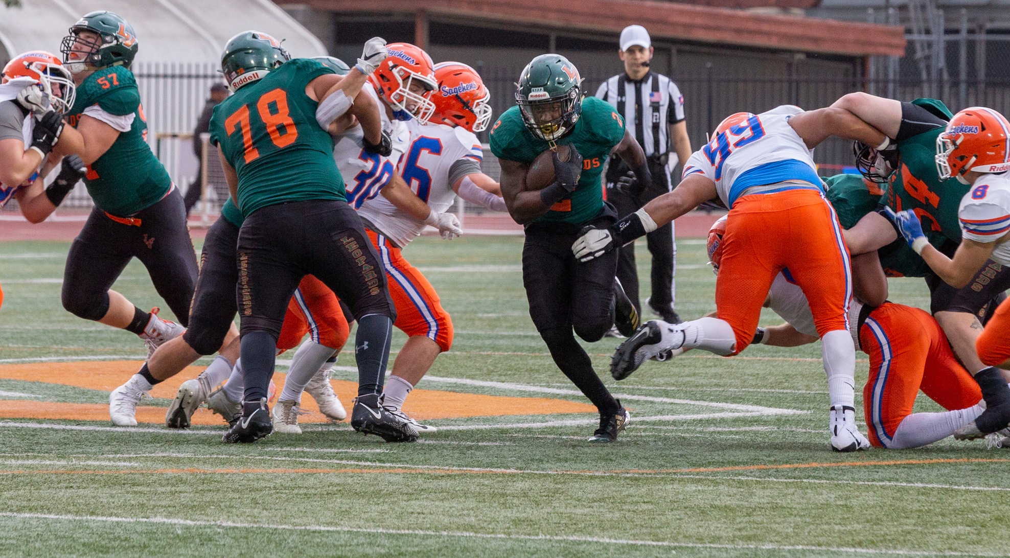 Football rolls past Whittier