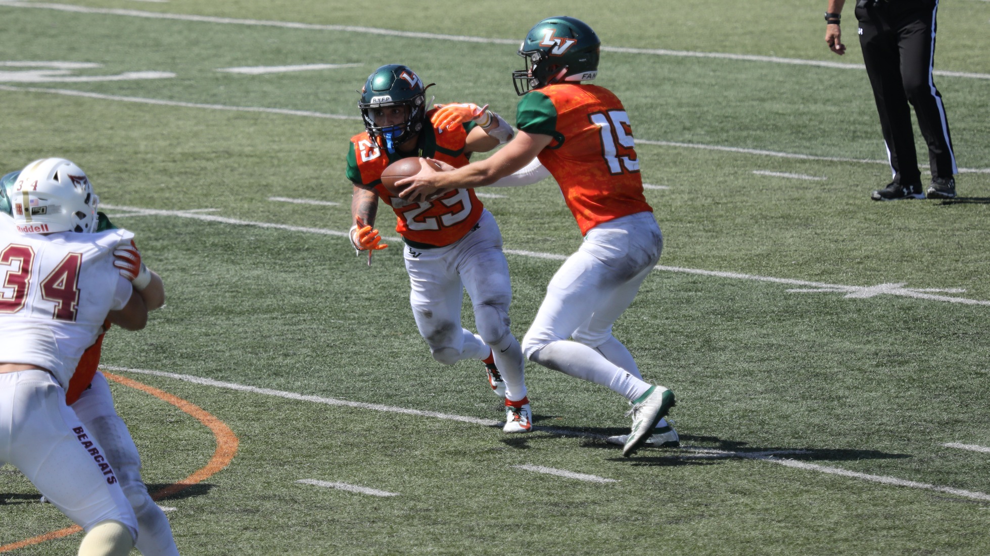 Football Rushes Past Willamette