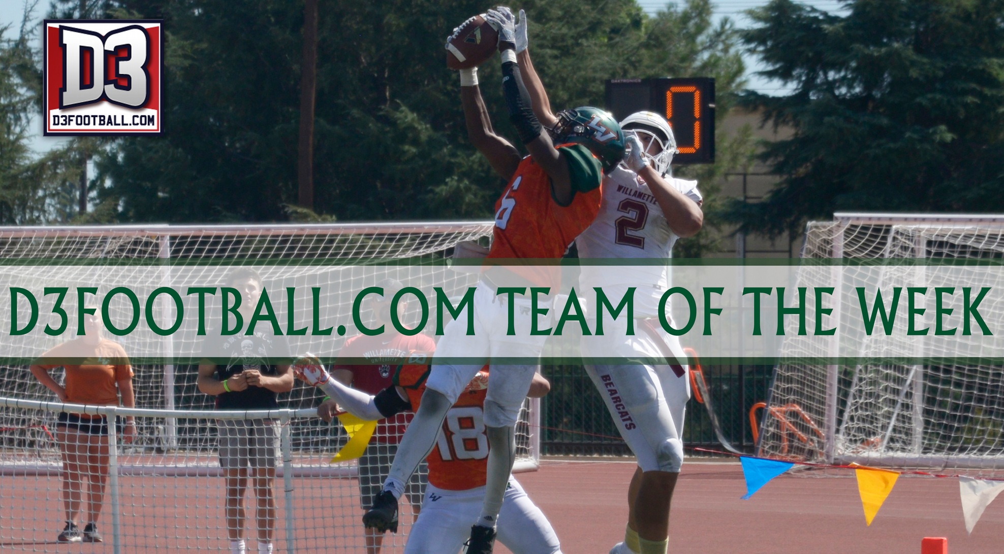 Hilbert named to D3football.com Team of the Week