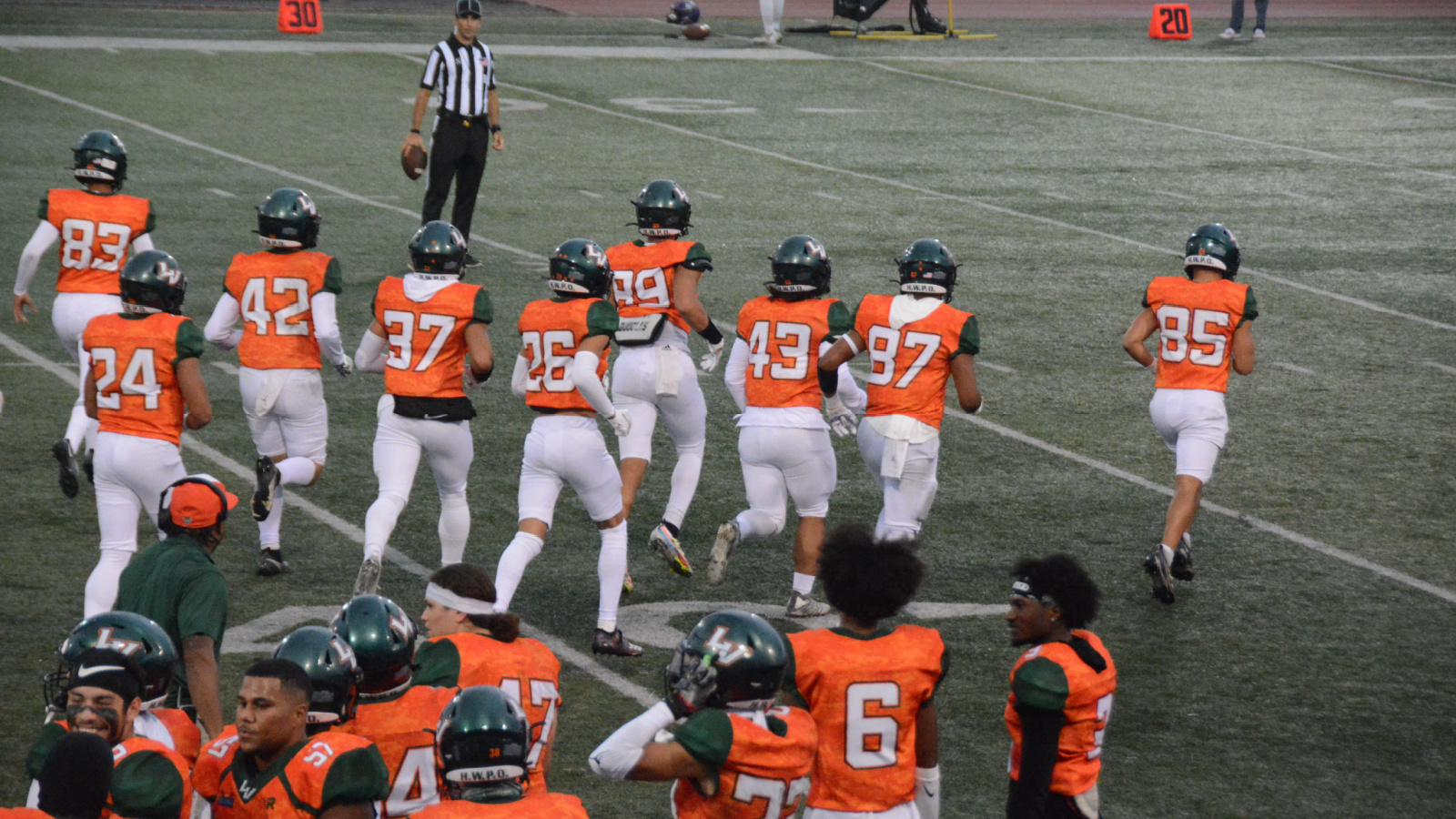 Leopards Smash The Poets 43-20 On Homecoming