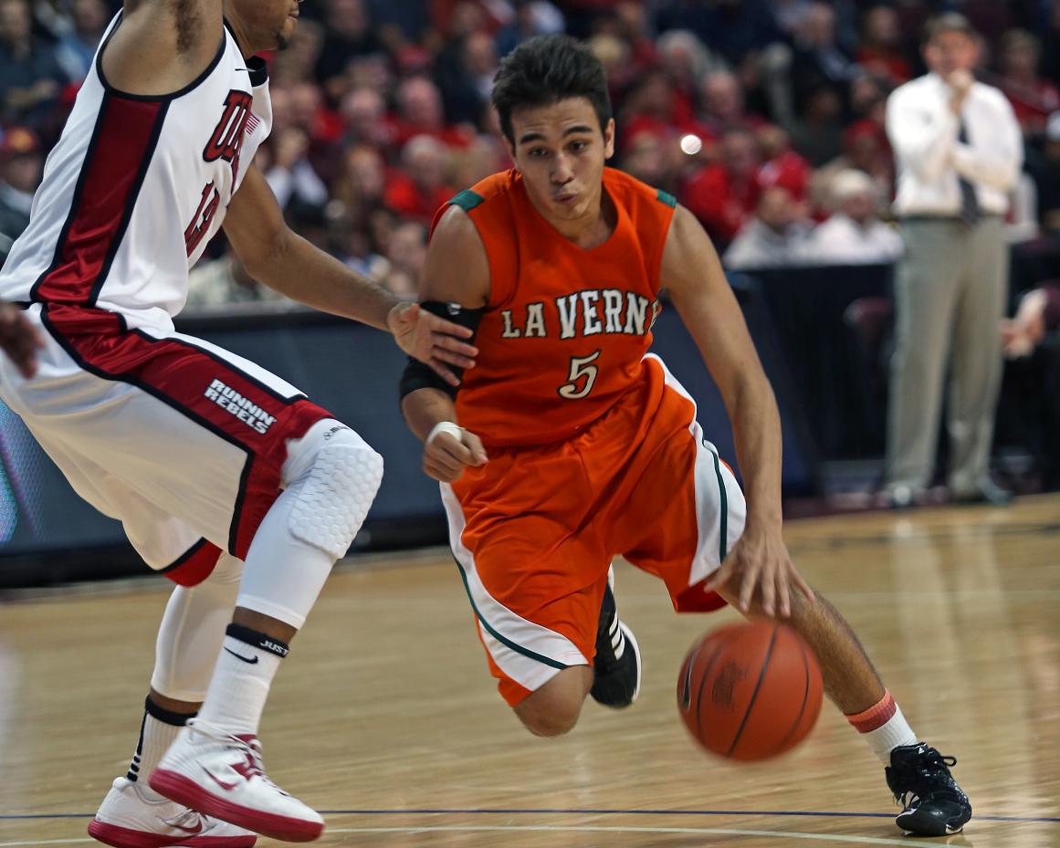 Jourdan Simmonds finished with 9 points for the Leopards (photo by Jerry Gallegos/UNLV)