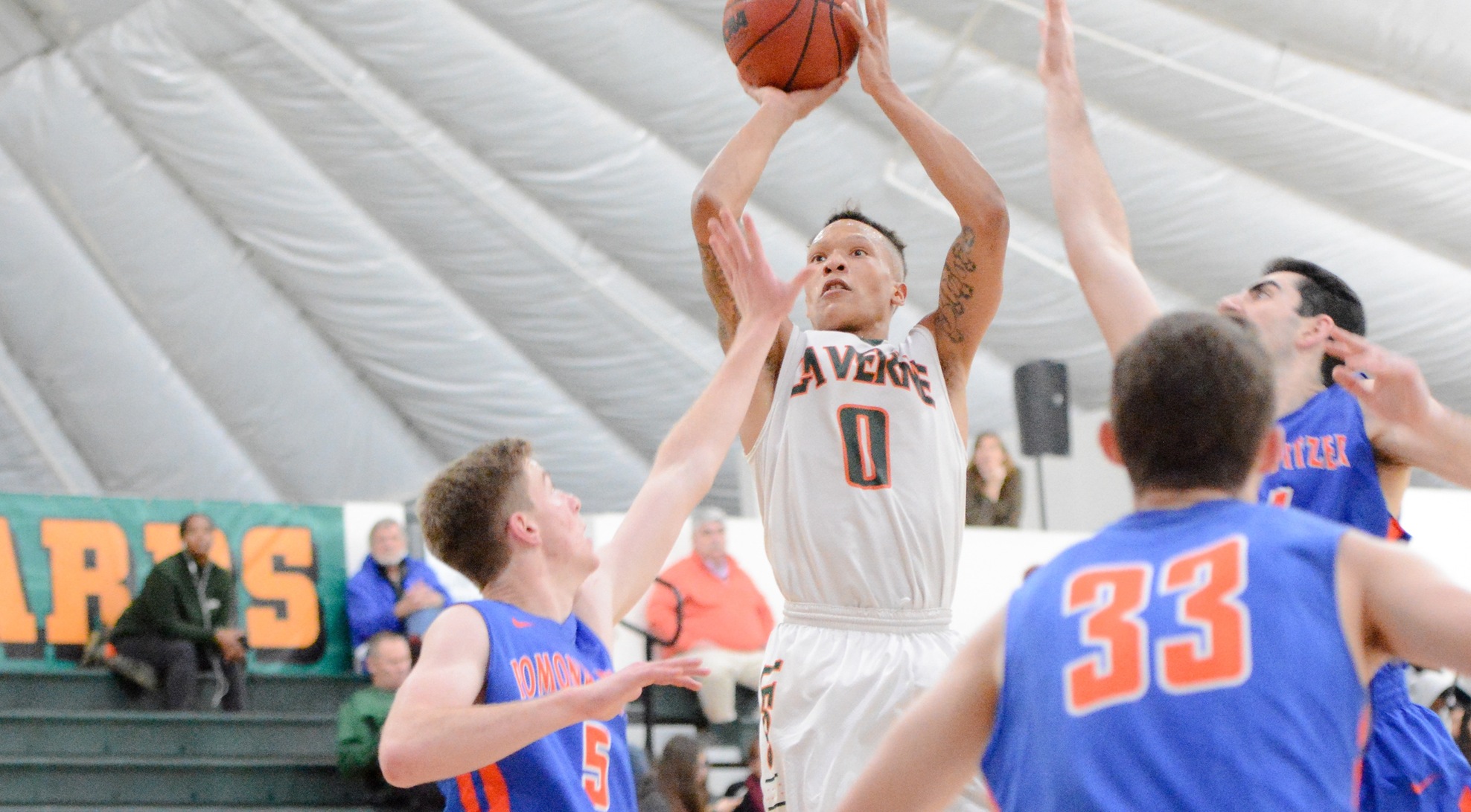 Arnold reaches 1,000 points, powers La Verne past Whittier