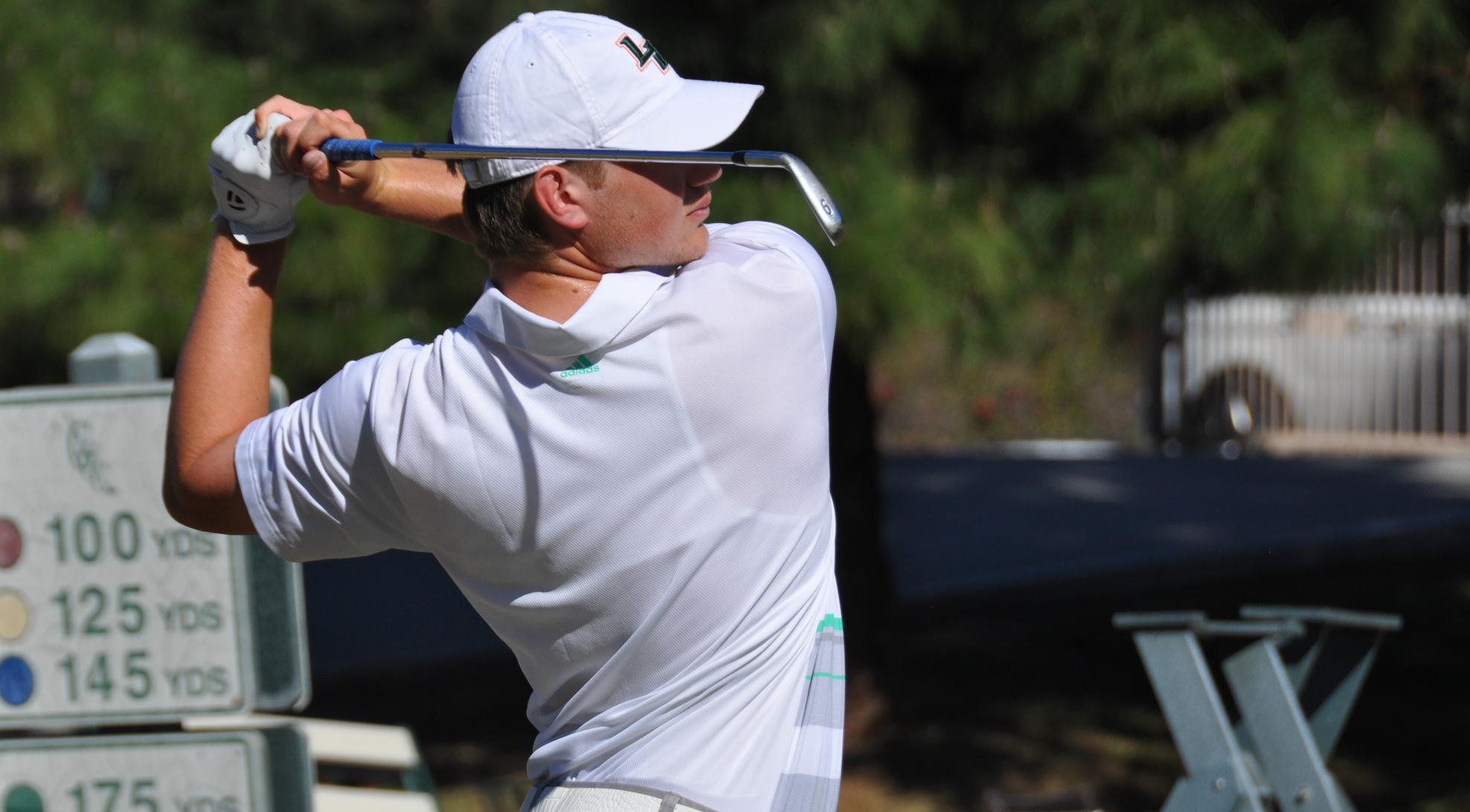 Men's Golf finishes sixth at California State Intercollegiate