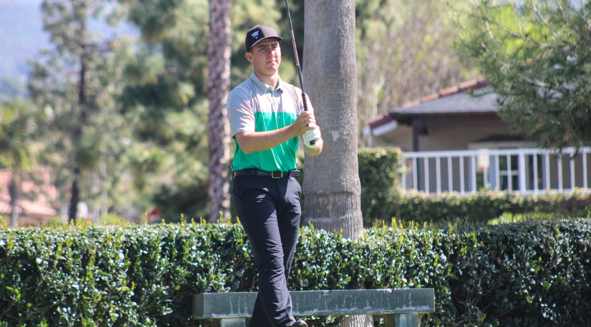 Hussein even after day one, No. 14 Leopards in third