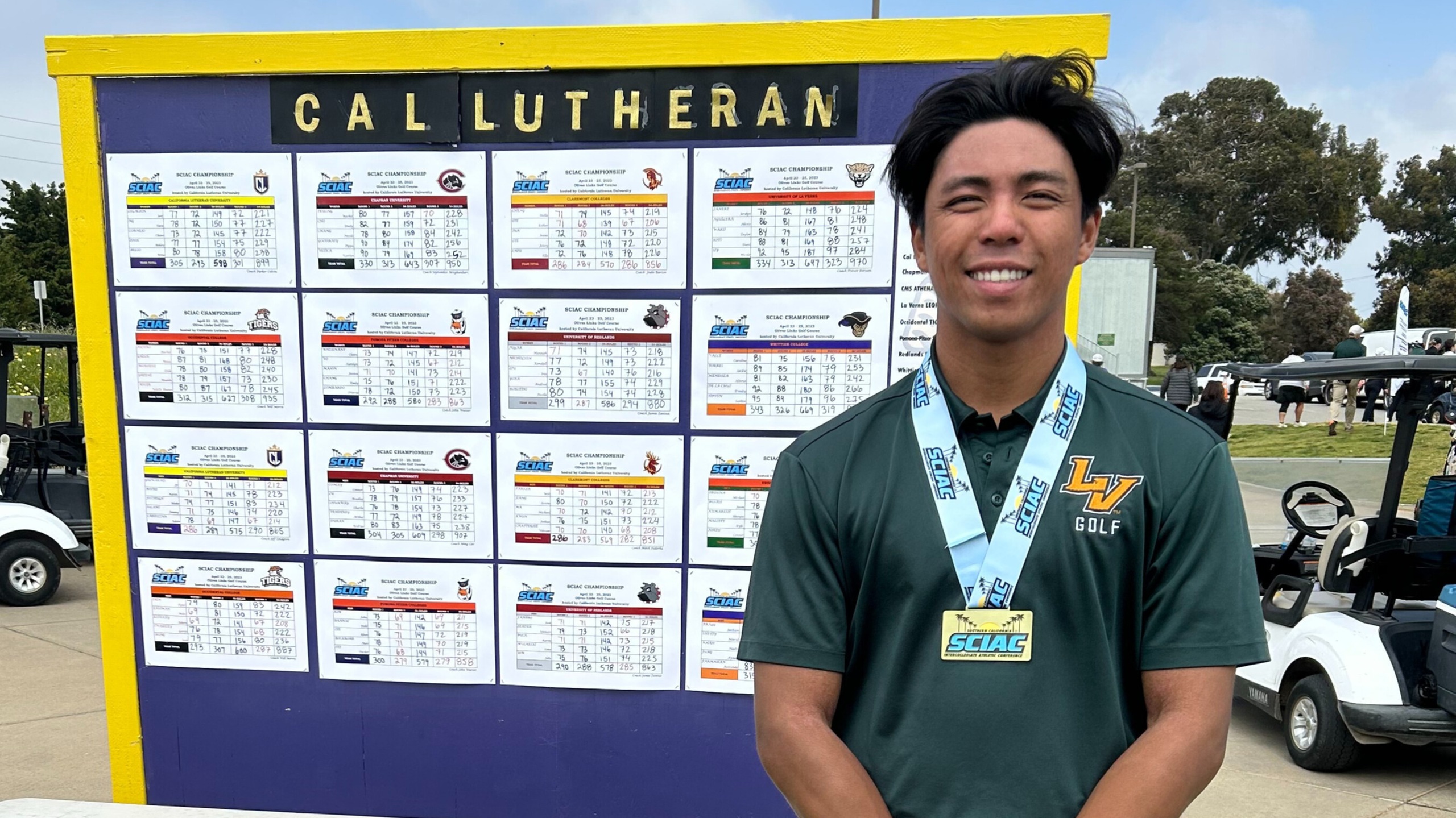 Michael Ordona Breaks SCIAC Championship Record