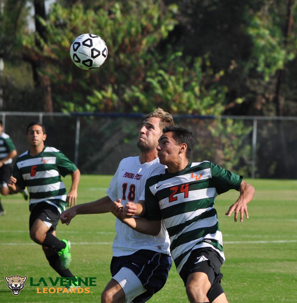 Leopards tangle with Chapman in men's soccer tilt