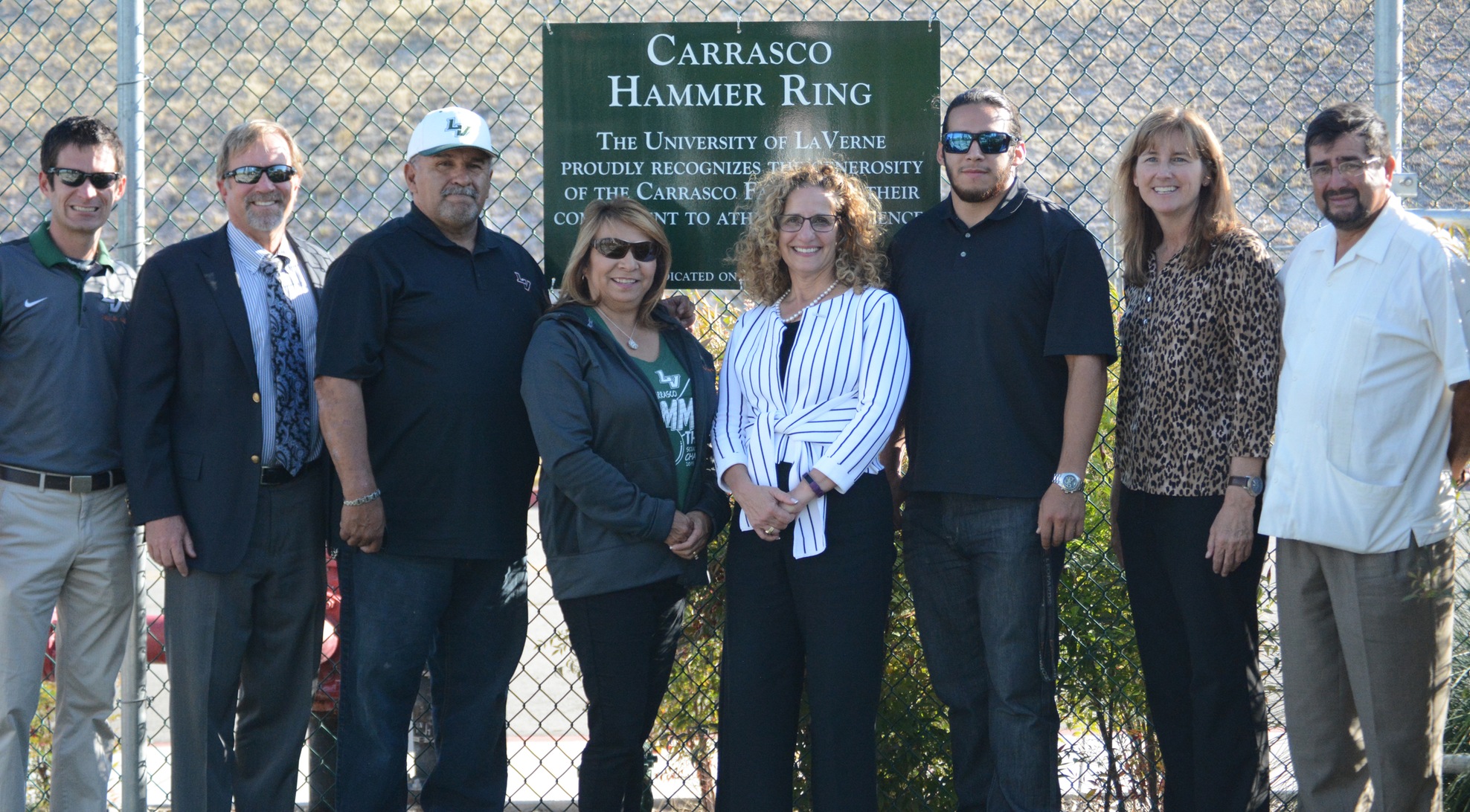 La Verne dedicates Carrasco Hammer Ring