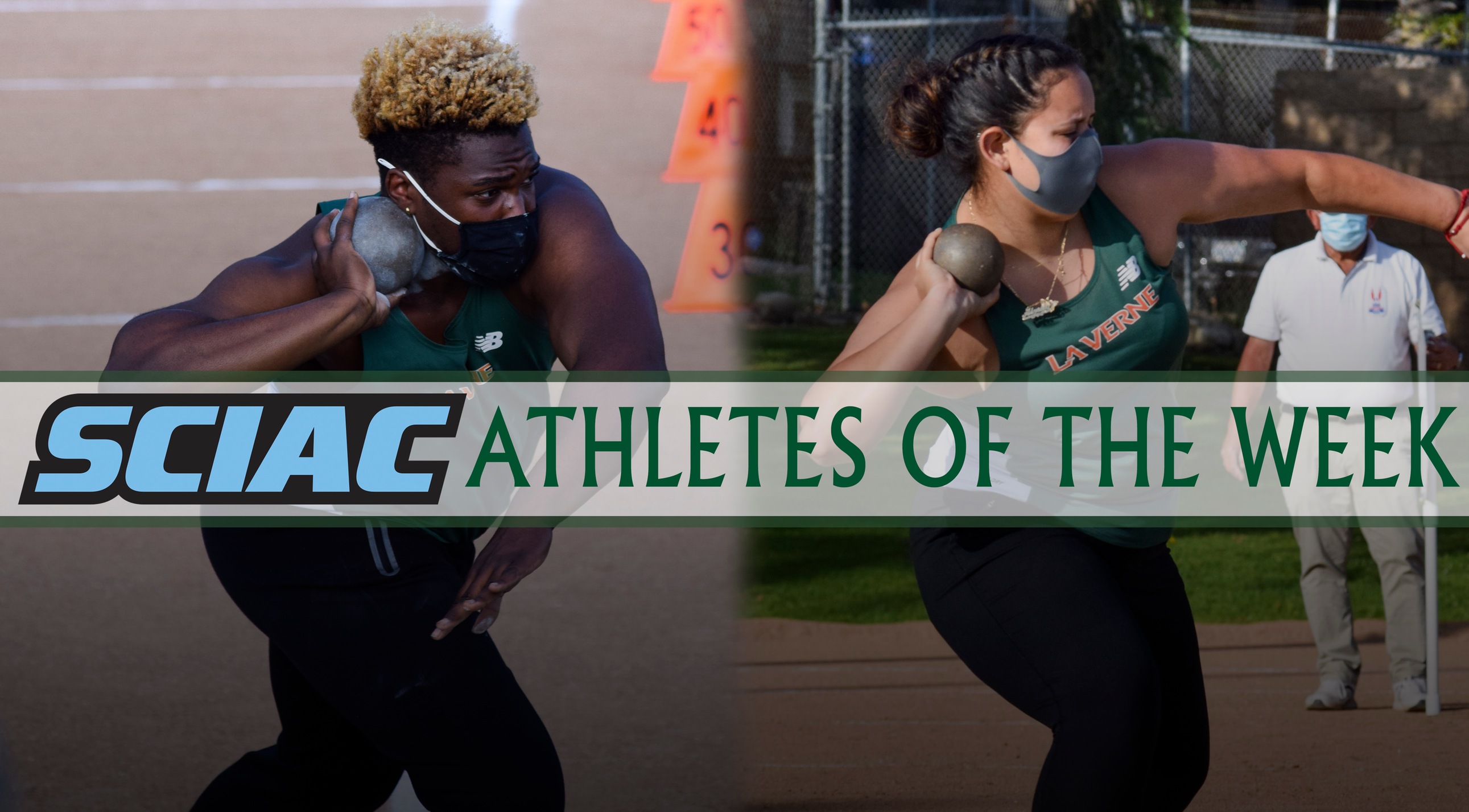Ezinwa, Galaviz Named SCIAC Athletes of the Week