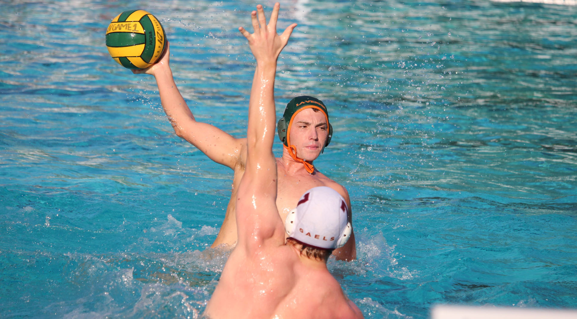 Men's Water Polo falls after late surge by CLU