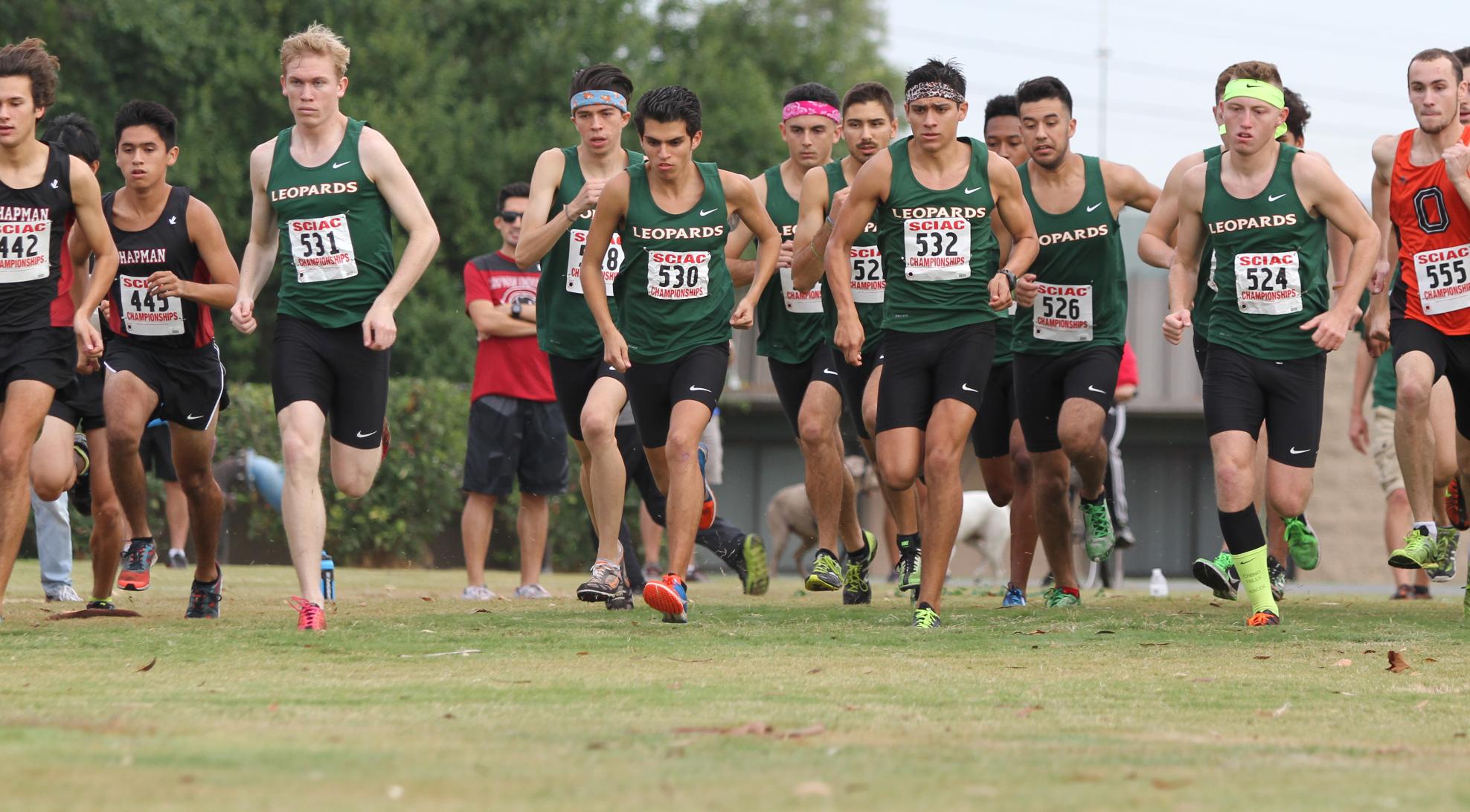 Martinez, Johnny lead Men's Cross Country at SCIAC Championship