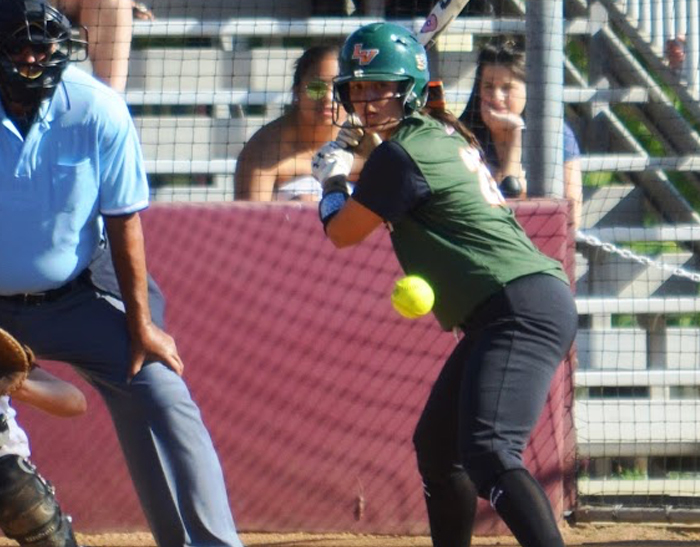 Chavez homers, Softball splits at Chapman