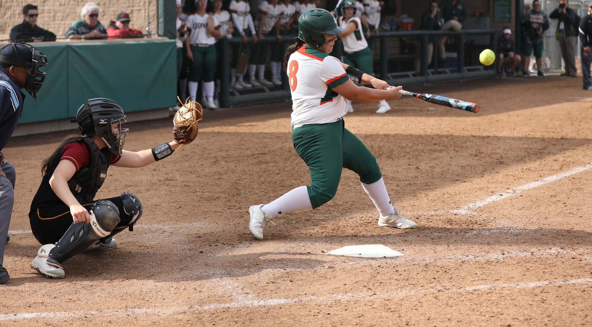 Softball rallies for five-run inning to beat CMS