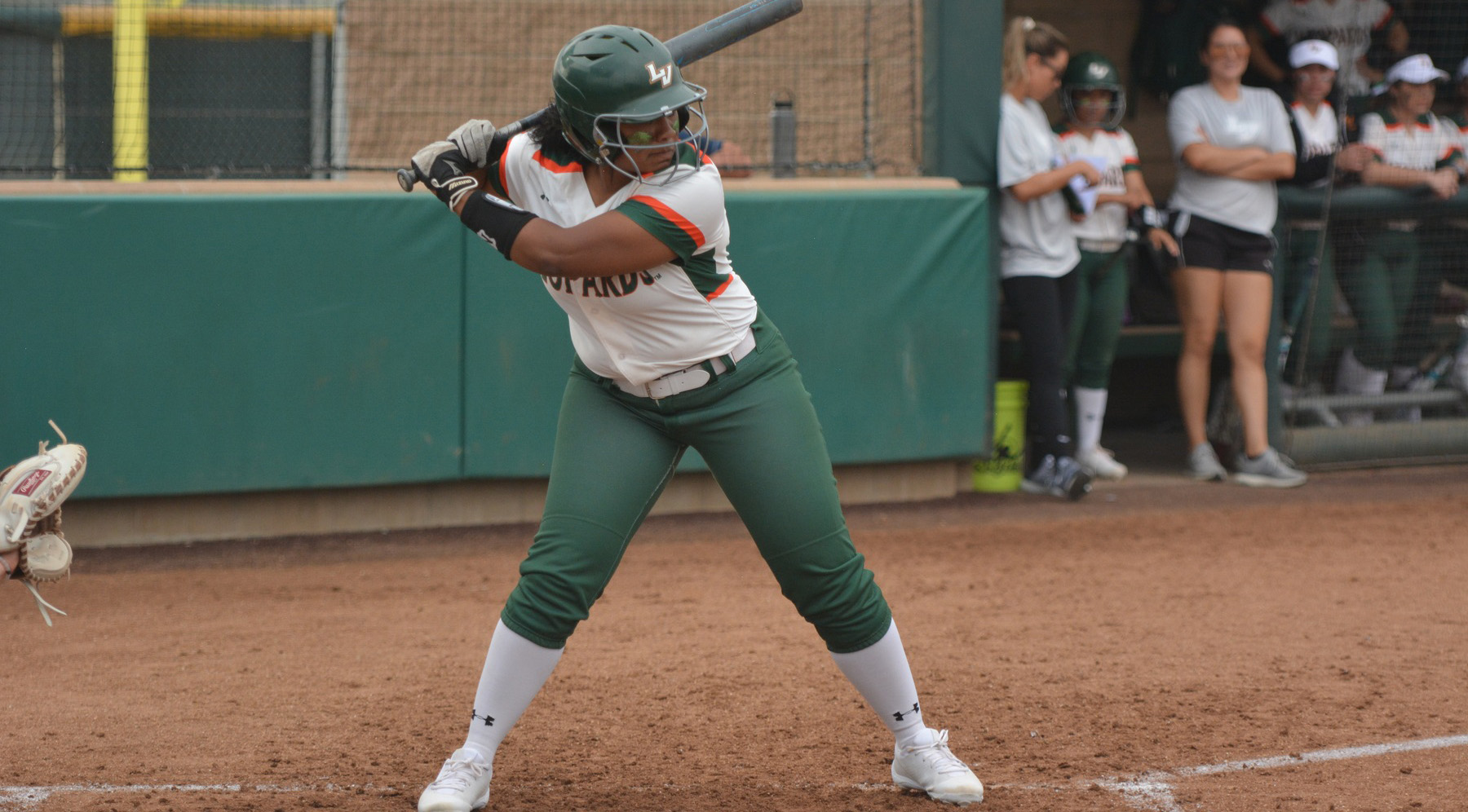 Leopards hit three jacks in wins over Oxy