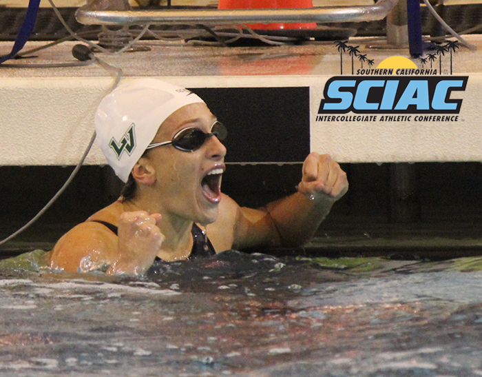 Lovrensky named SCIAC Female Athlete of the Week