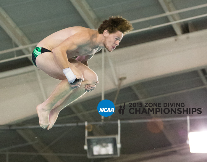MacKay competes at NCAA Regional Diving Meet