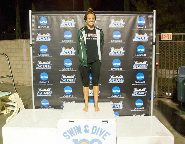 Lovrensky named SCIAC Female Athlete of the Week