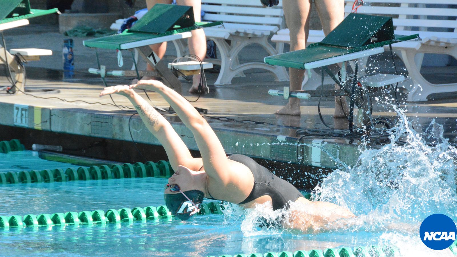 Leopards Splash At Caltech