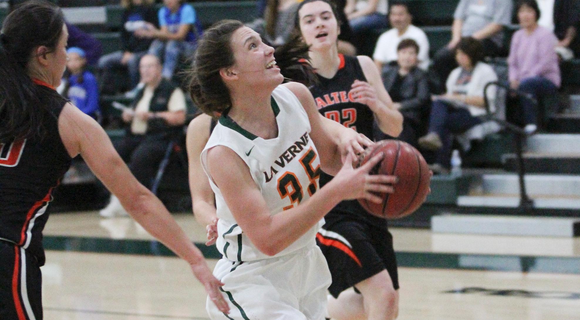 Myers joins 1,000-Point Club, Women&rsquo;s Basketball tops Oxy