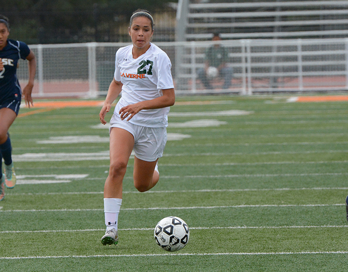 Hernandez strikes twice, Women&rsquo;s Soccer tops Chapman