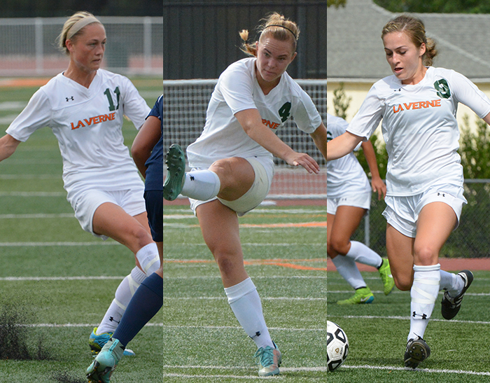 Schweiger, Toneck, Varner named All-SCIAC