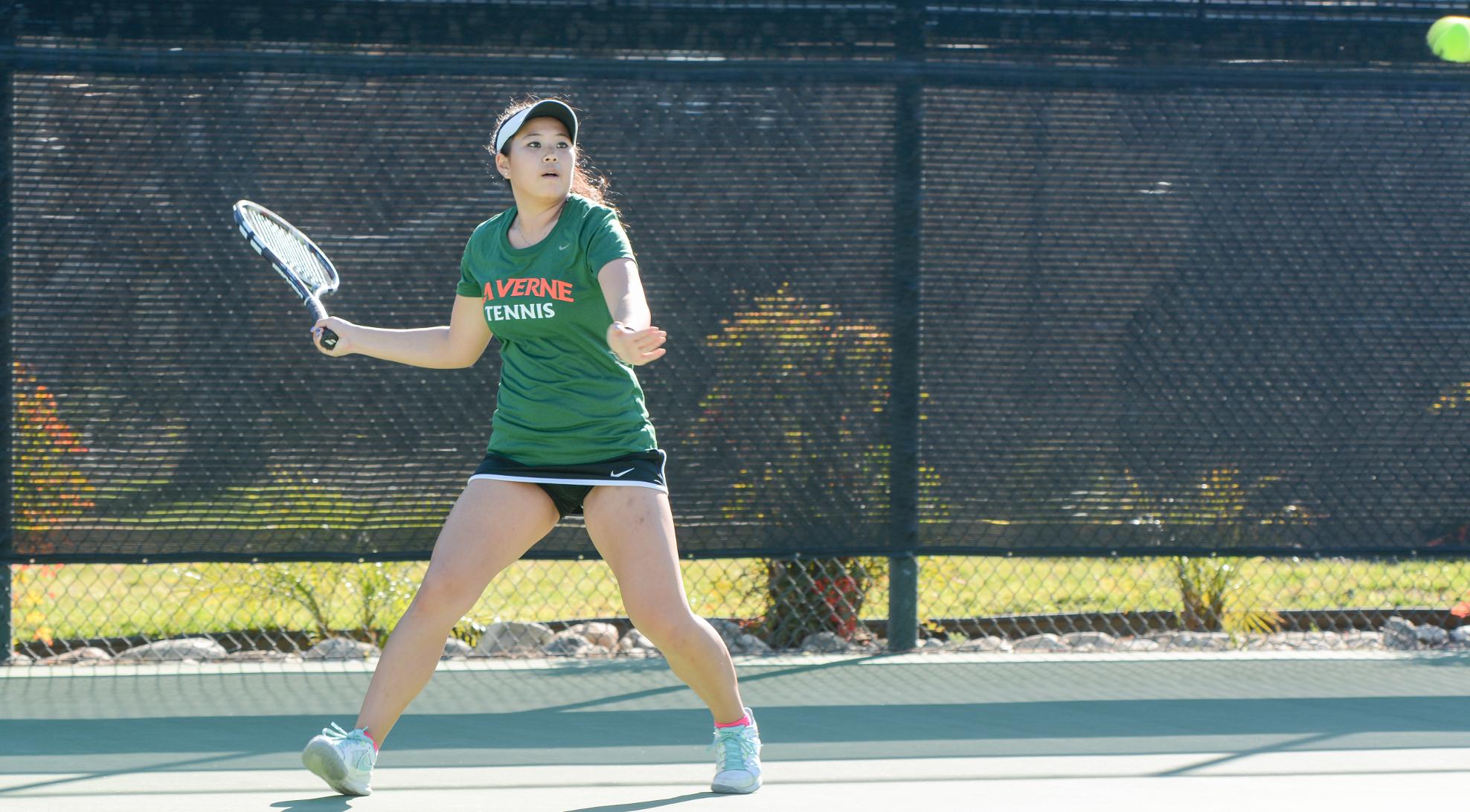 No. 23 Tennis splits trip to Texas