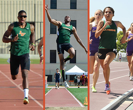 Three Named USTFCCCA West Region Athletes of the Year
