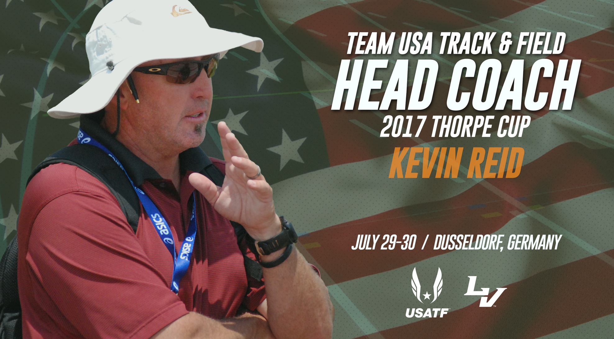 Reid to lead Team USA women at Thorpe Cup