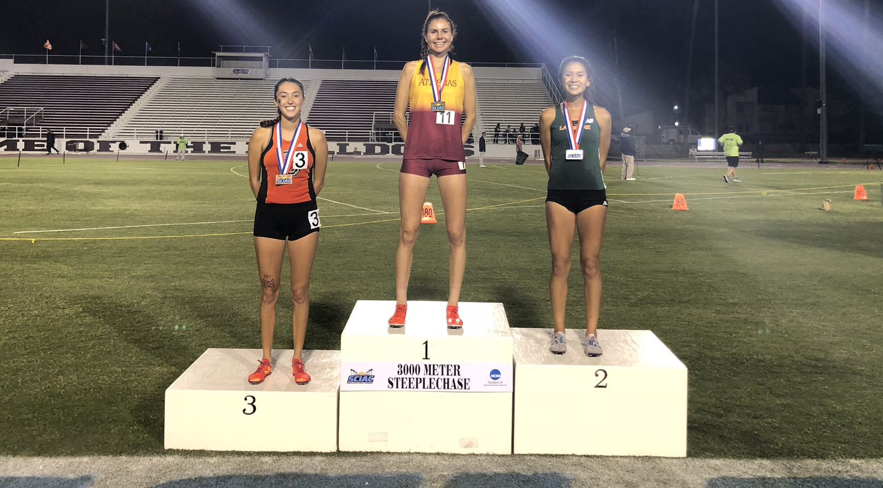 Cerrillos Leads Women's Track and Field on Day 1 of SCIACs