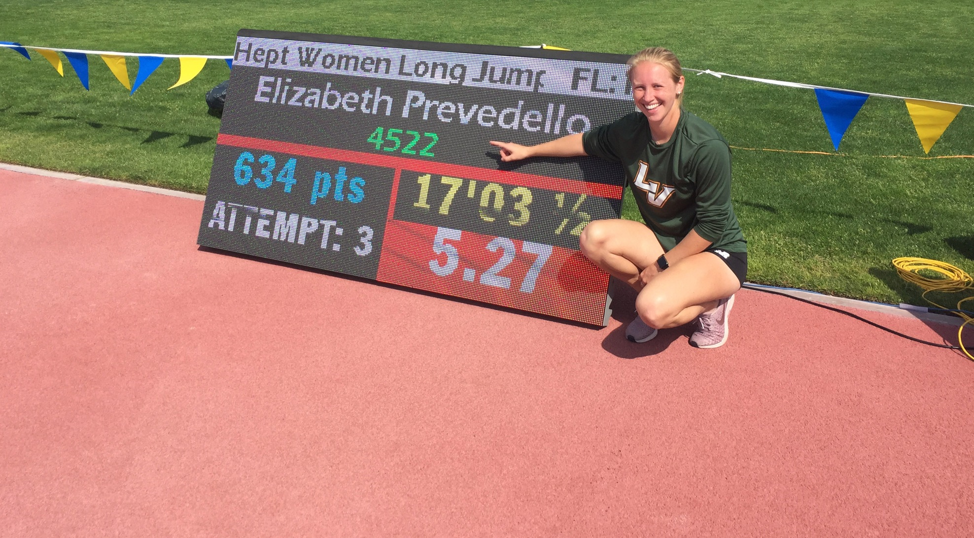 Prevedello sets record at UCR, T&F shines at PLU
