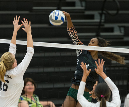 Volleyball Cruises Past Redlands