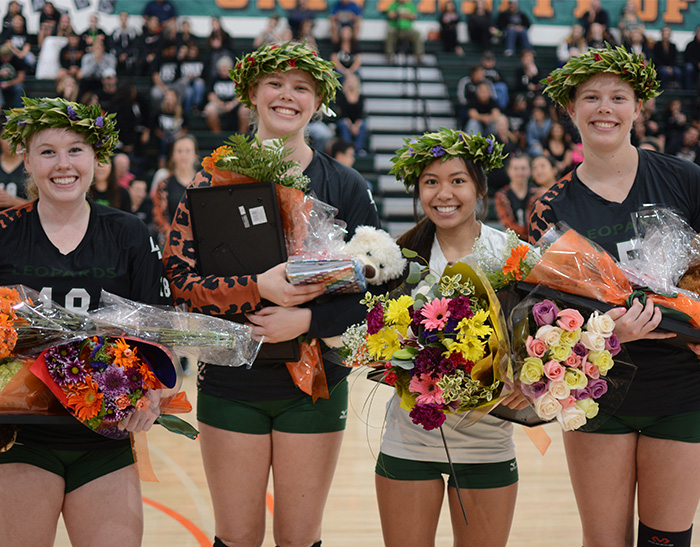 No. 24 Volleyball falls to No. 3 Cal Lutheran on Senior Night