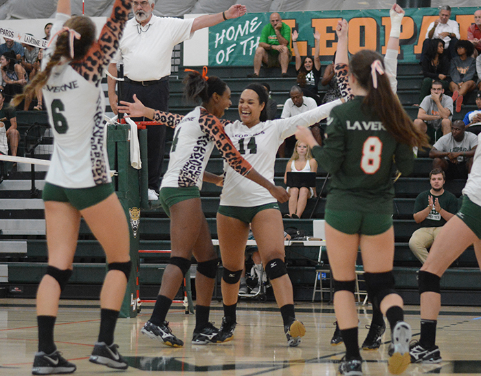 Volleyball beats Chapman, extends win streak to five