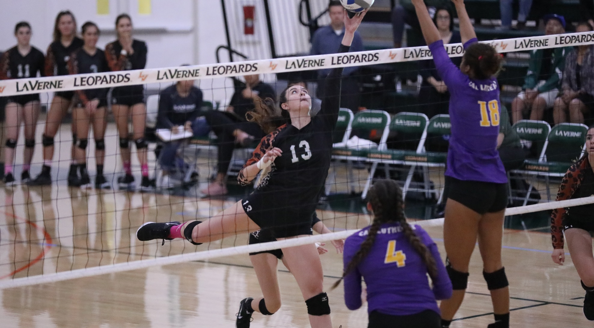 Leopards fall after wild third set