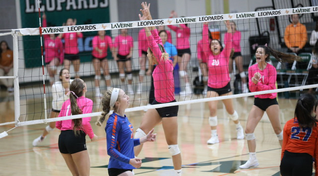 Volleyball Sweeps Sagehens at Home