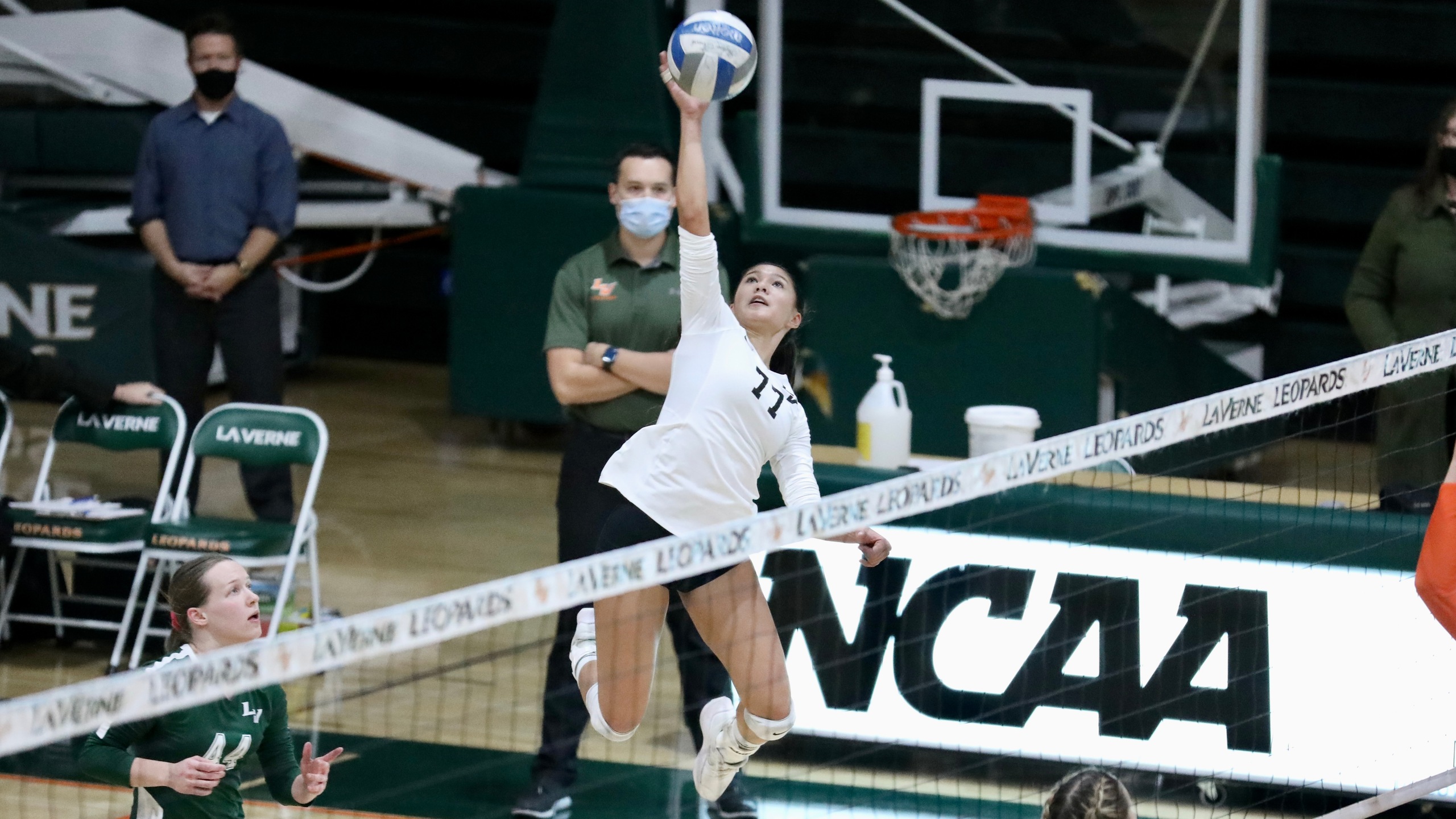 Volleyball Rallies to Beat Beavers