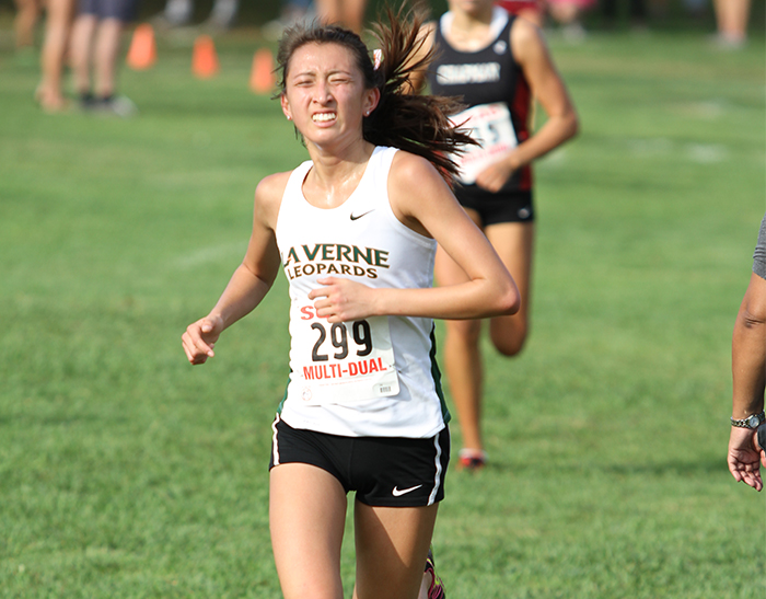 Dela Cruz leads Women's Cross Country, earns All-SCIAC