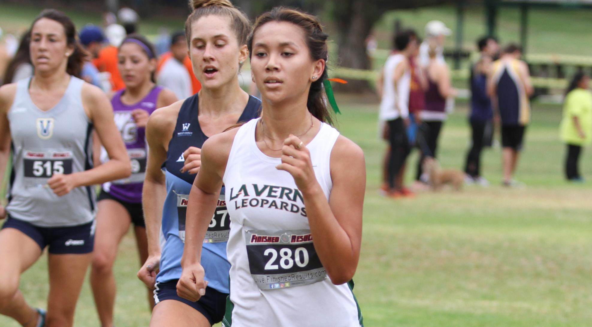 Cerrillos leads Women&rsquo;s Cross Country at SCIAC Multi-Dual